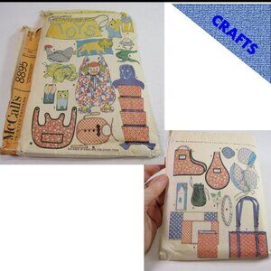 McCalls 8895 Sewing Pattern (complete) from 1967 (wide variety of items!